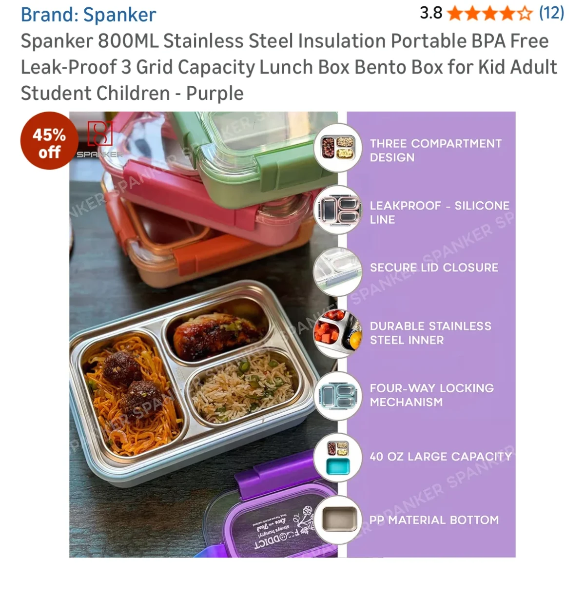 Tokyo Table Lunch Box - 6 Special Colours - Image 3