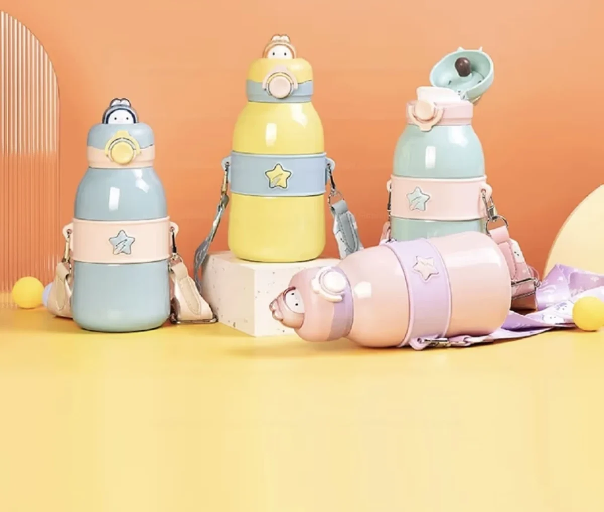 Premium Star Bunny SS Water Bottle - 4 unique colours - Image 4