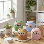Cute Bear shape Dual Design Sharpeners - set of 2