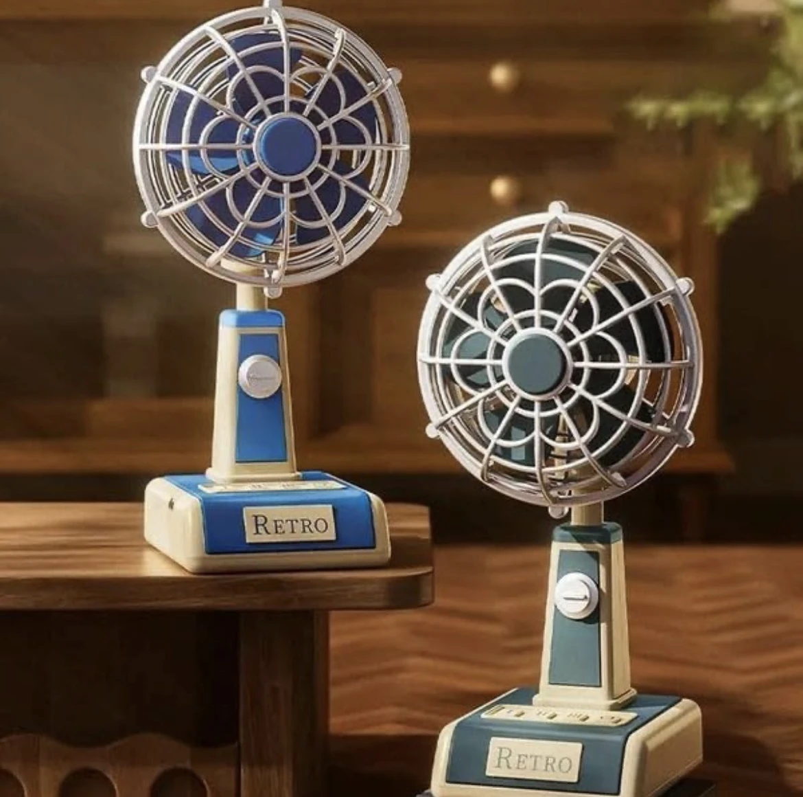 RETRO FANS2 Retro Fans - 3 Speed configuration - 2 colours - Image 1
