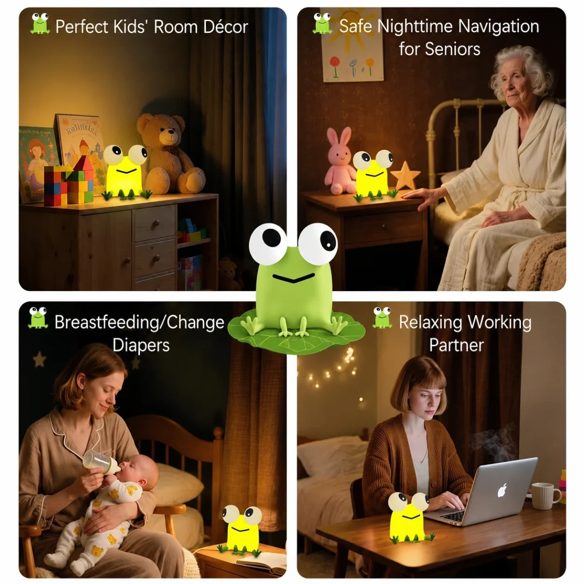 Trendy Silicon Frog Night Lamp - Image 8