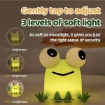 Trendy Silicon Frog Night Lamp