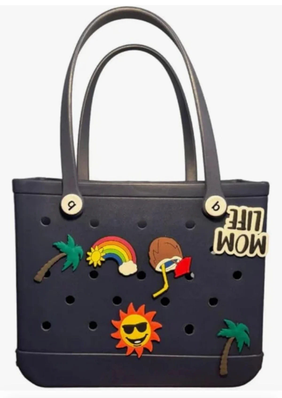Trendy Tote Bags Mom's Life - 2 colours - Image 9