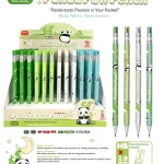 Panda Mechanical Pencil with In-built Sharpener - Set of 5