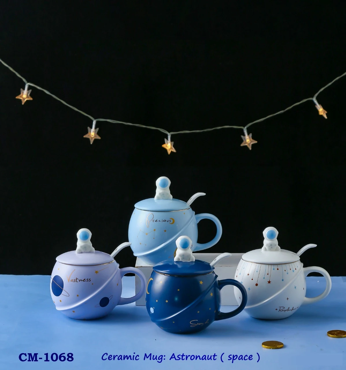 SPACE MUGS Astronaut Space Mugs - 4 colours - Image 1