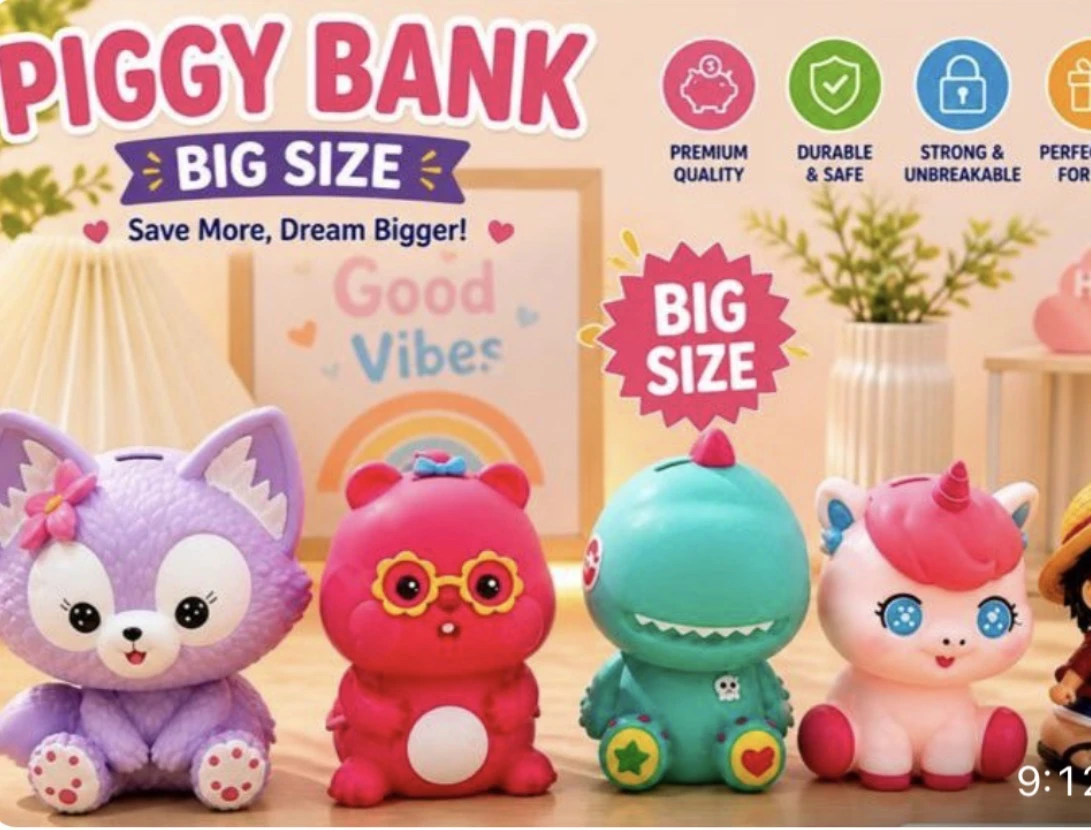 PIGGY BANK Kawaii designs Money Banks - Image 1