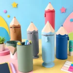 Silicon Mushy-Mushy Pencil Pouch - 4 colours